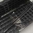 14 Pack Under Bed Blockers for Pets  Easy to Install Black Plastic Under Couch Blocker (6.5" H x 14.5" L)  Prevents Dogs, Cats, Toys from Getting Under Sofa or Furniture