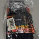 Heat Logic Unisex Waffle Stitch Knit Glove with Touchscreen-Compatible - Winter Gloves for Men and Women - (Black)