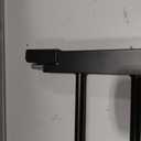 BABELIO Metal Baby/Dog Gate Extender, 5.5inch (14cm) Black Pet Gate Extension, Extra Wide Pet Gate Accessories for Stairs & Doorways, NO Need Tools NO Drilling, 36" Tall