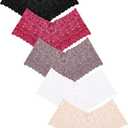 READY TO LOVE Sexy Women's Underwear Lace Shorts V Waist Breathable Cheeky Panties Boyshorts Underwear Women 5 Pack