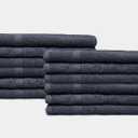 Spa Towels for Facials - Salon & Estheticians' Soft Hand & Facial Towels - 16 x 27 Inches, Pack of 12 (Charcoal Gray)