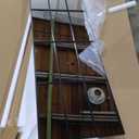 Full Length/Floor Mirror, 71"x 32" Window/Wall Decorative Mirrors, Aluminium Framed Window Pane Mirror, Square Wall Mirror for Entryway, Living Room, Bedroom, Fireplace (Black)