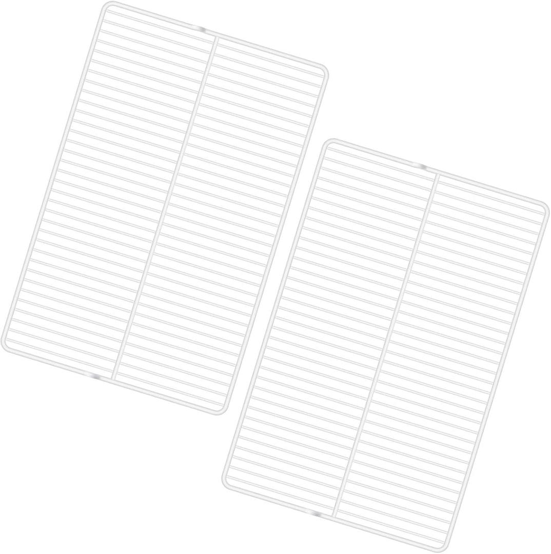 240360908 Refrigerator Wire Shelf for Frigidaire, Kenmore Replaces AP5805565240360905, 240360901, 3189137, PS9492365 (2 Pack) 240360908 Refrigerator Wire Shelf for Frigidaire, Kenmore Replaces AP5805565240360905, 240360901, 3189137, PS9492365 (2 Pack)