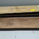 Sawysine 50 Inch Wooden Dough Bowl Decoration Long Bread, Brown