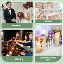 SupKing Large Round Floral Foams 6", 8 Pcs Sponge Foam Blocks Green Wet Dry Flower Foams Plant Foam for Florist Craft Artificial Flower Arrangements