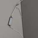 SOLFART 24 Inch LED Bathroom Light Fixtures Brushed Nickel Vanity Lights Bathroom Lighting Fixtures Over Mirror 6000K