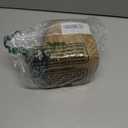 Goaste 2 Pack 4" Solid Slide V Groove Wheels, Heavy Duty Sliding Gate Casters, 1-3/4" Width Rolling Gate Wheels with Screw & Double Bearings for Industrial Machines Rail, Load Capacity 1000 Lbs