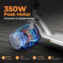 MAXSHOT Electric Scooter,19Mph Max Speed,350W/500W Motor,21-28 Miles Range