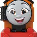 Thomas & Friends Motorized Toy Train Nia Battery-Powered Engine with Cargo for Pretend Play Preschool Kids Ages 3+ Years