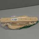 PH PandaHall 7-Tier Wooden Ribbon Organizer Rack Spool Holder Storage Ribbons Storage Stands Thread Organizer Holder Crochet Roll Display Shelf for Mesh Wreath Tulle Sewing Craft Gift Wrapping