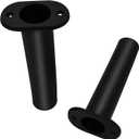 Fishing Rod Holder Plastic with UV 90 Degree Flush Mount 2PCS for Yacht and Boats