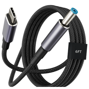 ACX Mini USB-C to DC Woven Charge Cable for 140W Power Supply – 5.9FT/1.8M