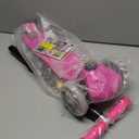 3 Wheel Scooters for Kids, Kick Scooter for Toddlers 3-6 Years Old, Boys and Girls Scooter with Light Up Wheels, Mini Scooter for Children (Pink)