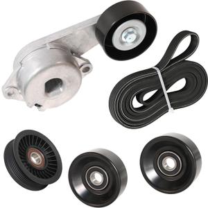 90K-38274B Drive Belt Tensioner Kit Fit for Ford Expedition F-150 F-350 2007-2008, for F-250 2007, Fit for Lincoln Navigator 2007-2009, Fit for Lincoln Mark LT 2008, OE# 38274 1L2Z6B209AA 89263
