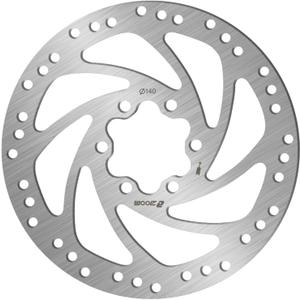 BUCKLOS 140mm 160mm 180mm 203mm MTB Disc Brake Rotor with 6 Bolts, Bicycle Brakes Stainless Steel Rotors M5 Screws, Opposite Hole Distance 44mm, fit Mountain Road Bikes MTB BMX