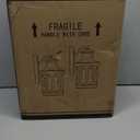 2-Pack Outdoor Wall Lights, Porch Lights, Waterproof Outdoor Wall Sconce, Exterior Light Fixture Bronze Finish with Clear Glass Shade for Garage Patio Front Door Balcony, 12in. (11.5in.)