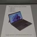 Surface Pro Keyboard for Pro 11/10/9/8/X, Wireless Bluetooth Surface Keyboard with 12 Gesture Touchpad, 7 Colors Backlit, Smart Sleep/Wake, Rechargeable Battery& USB-C Charging