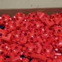 Fort Building Kit for Kids,STEM Construction Toys, Christmas & Birthday Gift for 4 5 6 7 8 9 10 11 12 Years Old Boys and Girls,Ultimate Creative Set for Indoor & Outdoors Activity,140 Pcs,Original (Red)