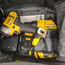 DEWALT 20V MAX Cordless Drill and Impact Driver, Power Tool Combo Kit , Includes 2 Batteries, Charger and Bag (DCK240C2), One Size