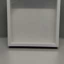 Califortree 8x8 Shadow Box Frame with Soft Linen Back - Metal Push Pins Included, Memory Box Display Case for Memorabilia Flower Awards Medals Wedding Photos, White