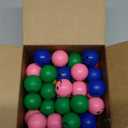Skylety 100 Pieces Mini Smile Face Stress Balls Funny Stresbe Happy Foam Soft Colored Smile Toys for Adults 1.2 Inch Relief Balls for Anxiety(Assorted Colors)