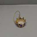 Abbylike Pet Rhinestone King Crown, Queen Crown for Birthday New Year Costume for Dog Cat Cosplay Party Accessories Adoption Celebration Wedding Birthday Photos Prop Costume (Blue,Small)