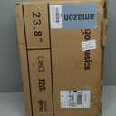 Amazon Basics 23.8-inch 1080P Computer Monitor, 120 Hz, HDMI, DP, VGA, VESA Compatible for Office, Home
