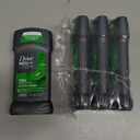 Dove Men+Care Antiperspirant Deodorant Stick for Men 4 Count Extra Fresh with 72-hour Sweat & Odor Protection with 1/4 Moisturizing Cream & Long-lasting Citrus scent 2.7 oz