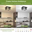 Asnxcju Modern Outdoor Ceiling Light Fixtures, 2-Light Black Flush Mount Light Fixtures with Clear Glass Shade, Farmhouse Square Ceiling Lighting for Porch Bathroom Kitchen (Bulbs Not Included)
