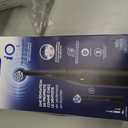 Oral-B Rechargeable Electric Toothbrush, iO2 Starter Kit, 3 Cleaning Modes, Automatic Pressure Sensor to Protect Gums, 2 Brush Heads, Night Black