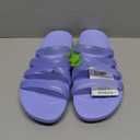 Crocs womens Splash Strappy Sandals (8, Moon Jelly)