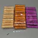 40pcs Perm Rods Set for Natural Hair 4 Sizes Cold Wave Rods Hair Rollers for Women Curling Rods for Long Medium Small Hair Curler Styling DIY Hairdressing ToolsOrange+Beige+Purple+white (1 Count (Pack of 40))