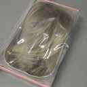 Platinum Blonde Pixie Cut Wig with Bangs Bob Wigs for White Women Natural Looking Synthetic Platinum Wig Layered Short Haircuts Wigs for Women with Thin Hair/Grey Hair Covery Daily Party Use