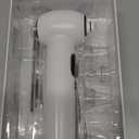 Pore Vacuum Blackhead Remover with Heating, Blackhead Extractor with 3 Adjustable Suction Levels, 5 Probes, Blackhead Remover Tools for Women and Men (White)