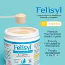 Felisyl L-Lysine Granules for Cats 100g (3.5 oz, 310 Servings)  Supports Immune, Respiratory, and Eye Health. Eases Sneezing, Runny Nose, and Watery Eyes. Tasty Salmon Flavor - Made in The USA
