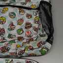 Super Mario Backpack and Lunch Box Set for Kids - Bundle with Mario Backpack, Mario Lunch Bag, Stickers, Water Bottle, More | Super Mario School Bag for Boys 4-6
