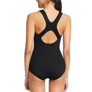 baleaf Women's Racerback Athletic One Piece Modest Bathing Suit, M