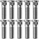 10PCS M12x1.5 Wheel Studs 43mm Lug Bolt Stud Compatible with Honda Accord Civic City CR-V CRX Fit HR-V Insight Element Prelude S2000 Acura Integra CSX CL ILX TL EL MDX TSX