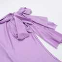 Sprifloral Women Sexy One Shoulder Bandage Sleeveless Bodycon Jumpsuit Romper Clubwear One Piece Outfits (Purple, XL)