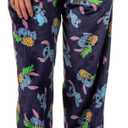 Disney Lilo and Stitch Pajama Pants Pineapple Women's Super Minky Lounge Pajama Pants (Large)