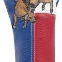 Golf Club Covers - 3 Pcs or 1 Pc, Head Covers for Woods, Drivers, Fairway, Hybrid Clubs