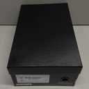 MOFEEDOUKA Thigh High Boots for Women Flat Over The Knee Round Toe Booties (6, Black)