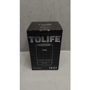 ToLife Dehumidifiers for Home 30 OZ Water Tank with Auto-Off, Portable Small Dehumidifier for Room, Bathroom, Bedroom, RV, Closet 500 sq.ft, 7 Colors LED Light, Black, TZ-C1