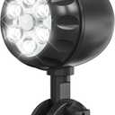 Battery Motion Sensor Light Outdoor, 600 LM Battery Operated Motion Lights Outdoor Waterproof 360 Adjustable for Garage Yard Porch Patio 1Pack