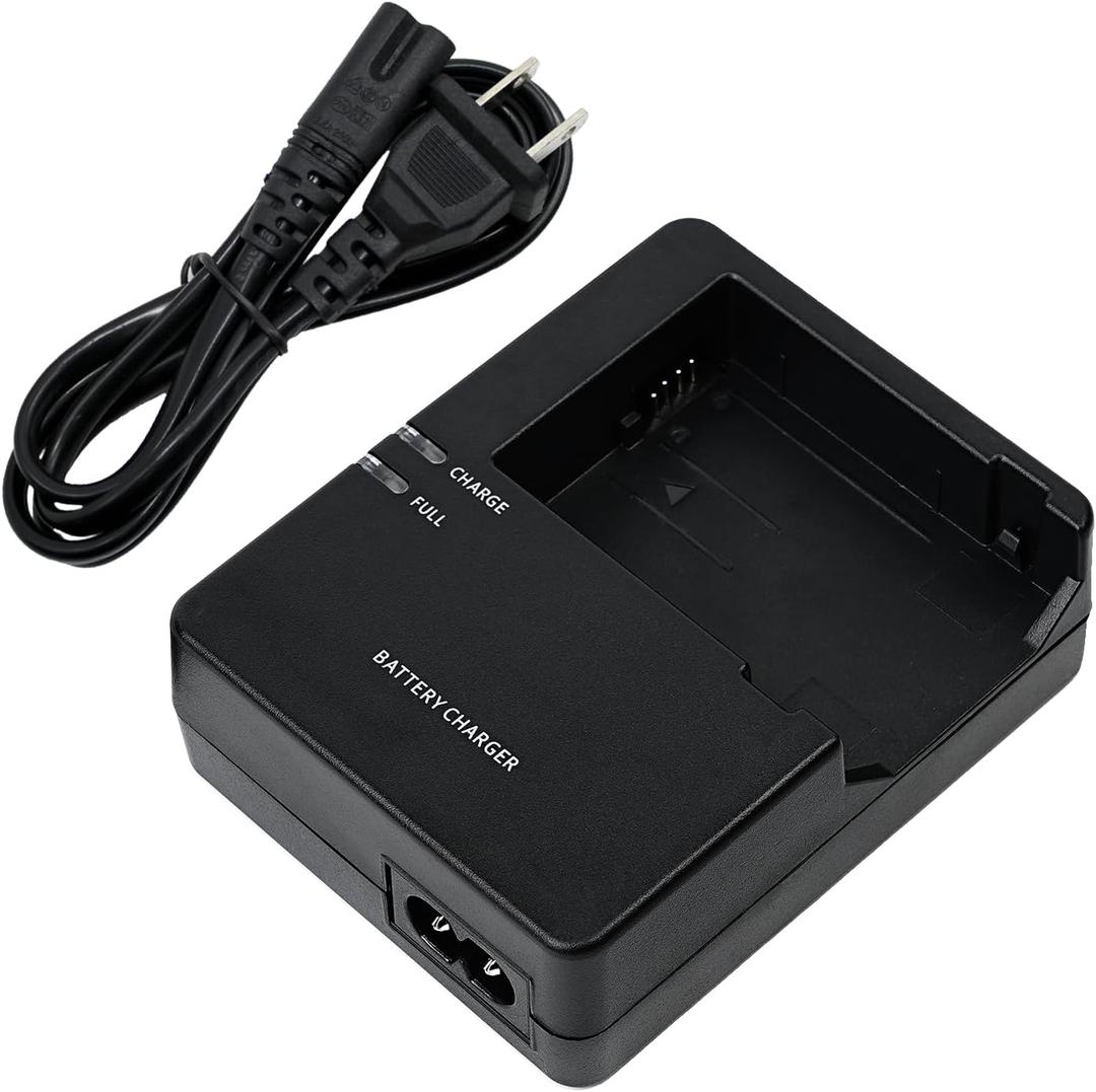 LC-E8 LP-E8 Battery Charger for LC-E8C LC-E8E Battery Compatible with Canon EOS Rebel T2i, T3i, T4i, T5i, 550D, 600D, 650D, 700D, Kiss X4, X5, X6i, X7i Camera