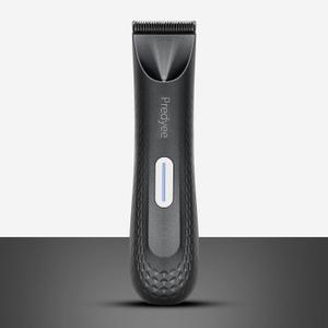 Predyee Manscape Trimmer for Men - IPX7 Waterproof Ball/Body Trimmer w/LED Light & Ceramic Blade, 120Min Groomer for Pubic/Groin/Chest, USB-C Fast Charge, No Nicks, Gifts for Him Dad Husband