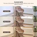 Bedsure Gentlesoft 100% Cotton Blanket King Size for Bed - Cooling Breathable and Soft for Summer, Thick Cozy Waffle Weave Blanket Gifts for Women, Light Brown, 104x90 inches