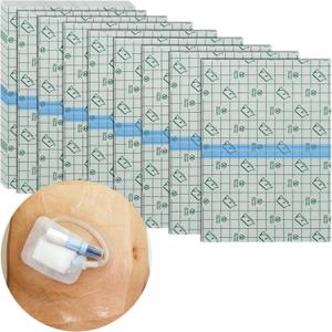 10"x12" Waterproof Dialysis Catheter Shower Cover Chest Port Shield Protector for Central Line G Feeding Tubes Transparent Wound Dressing, Pack of 16 10"x12" Waterproof Dialysis Catheter Shower Cover Chest Port Shield Protector for Central Line G Feeding Tubes Transparent Wound Dressing, Pack of 16