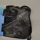 Snorkeling Gear for Adults Men Women,4 in 1 Snorkel Set with Panoramic View Diving Mask Anti-Fog Anti-Leak,Dry Top Snorkel,Fins and Travel Bag for Swimming,Snorkeling and Travel Diving (ML/XL, BLACK)