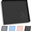 ukeetap Extra Thick Silicone Mat Waterproof with Raised Edge 22" x 19", Under Sink Mat for Kitchen & Bathroom, Kitchen Cabinet Liner, Multi-Purpose for Storage & Protection, Black